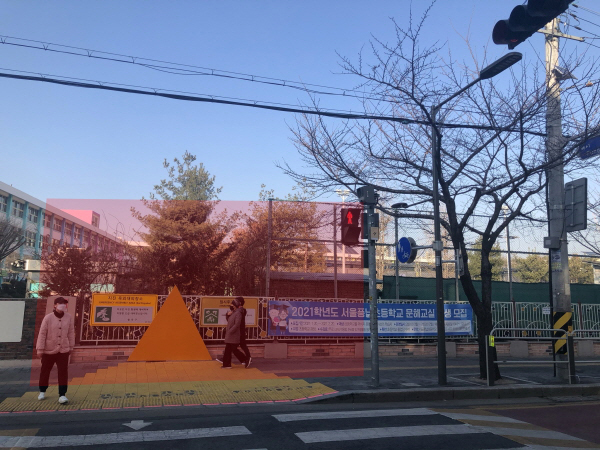 LZR, 레이저스캐너, 횡단보도 안전용